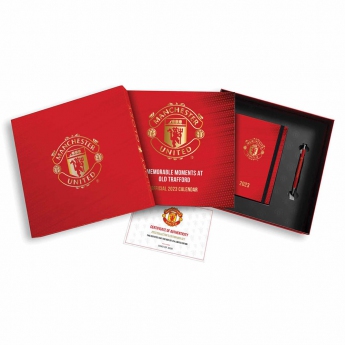 Manchester United dárkový set Collectors Calendar Gift Set 2023