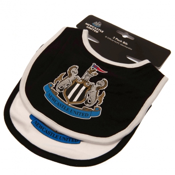 Newcastle United set bryndáků 2 Pack Bibs BW