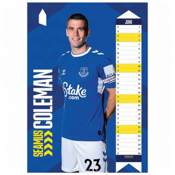 FC Everton kalendář A3 Calendar 2023