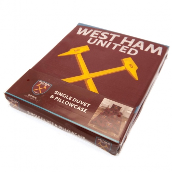 West Ham United povlečení na jednu postel Single Duvet Set PC