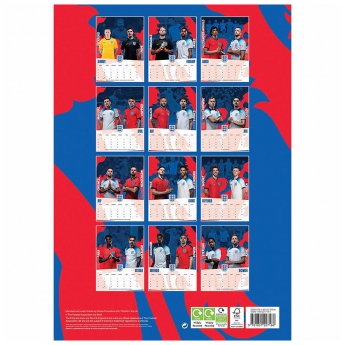 Fotbalové reprezentace kalendář England A3 Calendar 2023