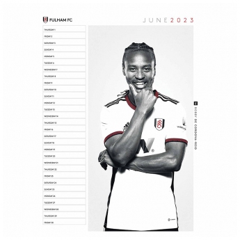 Fulham kalendář A3 Calendar 2023