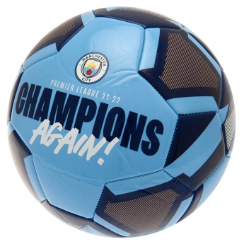 Manchester City fotbalový míč Premier League Champions size 5