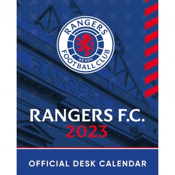 FC Rangers kalendář Desktop Calendar 2023
