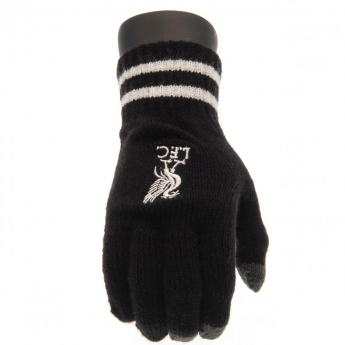 FC Liverpool dětské rukavice Touchscreen Knitted Gloves Youths BK