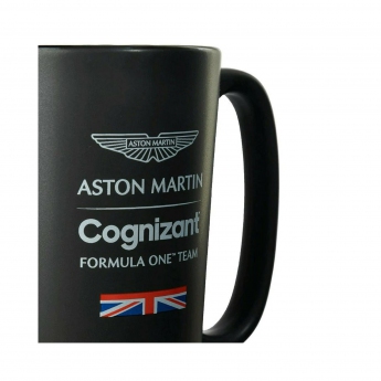 Aston Martin hrníček Logo mug black F1 Team 2022