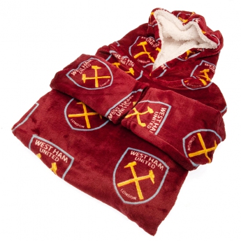 West Ham United dětské pončo Poncho Blanket Adults