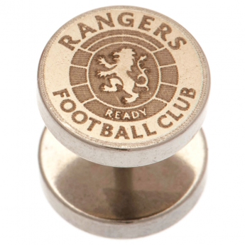 FC Rangers náušnice Ready Crest Stainless Steel Stud Earring