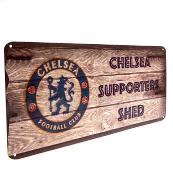 FC Chelsea cedule na zeď Shed Sign