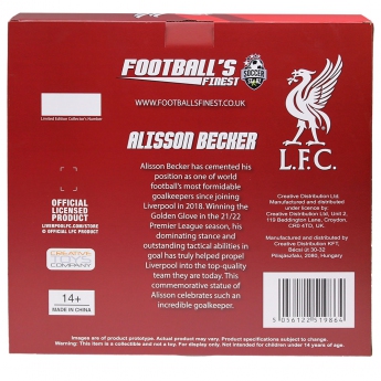 FC Liverpool pryskyřicová socha Alisson Becker Premium 60cm Statue