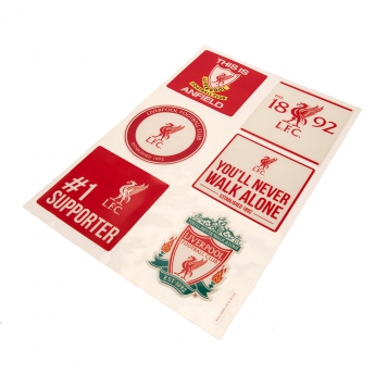 FC Liverpool samolepky Car Decal Set