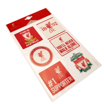 FC Liverpool samolepky Car Decal Set
