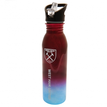 West Ham United láhev na pití UV Metallic Drinks Bottle