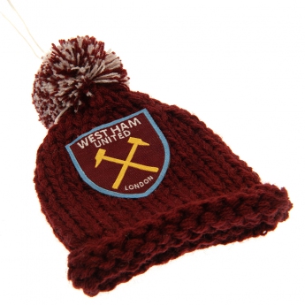 West Ham United čepice do auta Hanging Bobble Hat