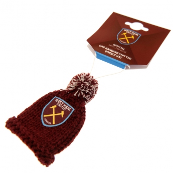 West Ham United čepice do auta Hanging Bobble Hat