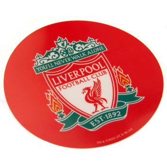 FC Liverpool samolepka Single Car Sticker CR
