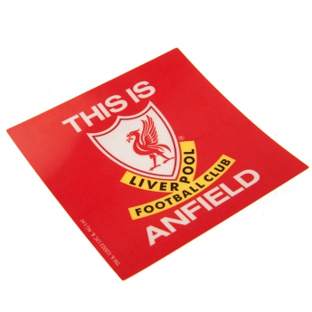 FC Liverpool samolepka Single Car Sticker TIA