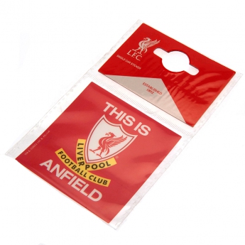 FC Liverpool samolepka Single Car Sticker TIA