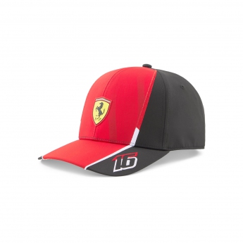 Ferrari dětská čepice baseballová kšiltovka Leclerc official red F1 Team 2023