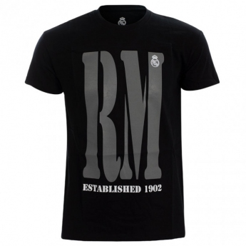 Real Madrid pánské tričko Big RM black
