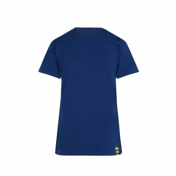 Ayrton Senna dámské tričko Signature Logo navy 2021