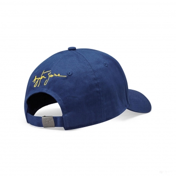 Ayrton Senna čepice baseballová kšiltovka Signature Logo navy 2021