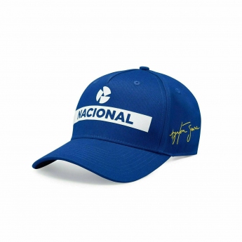 Ayrton Senna čepice baseballová kšiltovka Nacional navy blue 2022