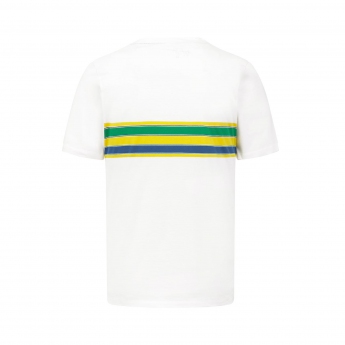 Ayrton Senna pánské tričko Signature Stripe 2022
