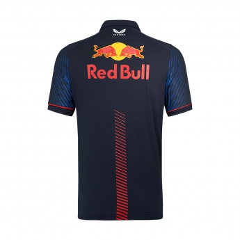 Red Bull Racing pánské polo tričko official navy Max Verstappen F1 Team 2023