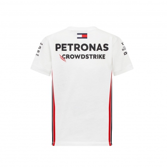 Mercedes AMG Petronas dětské tričko official white F1 Team 2023