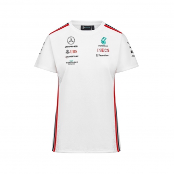 Mercedes AMG Petronas dámské tričko official white F1 Team 2023