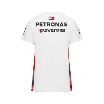 Mercedes AMG Petronas dámské tričko official white F1 Team 2023