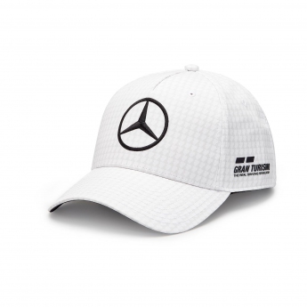 Mercedes AMG Petronas dětská čepice baseballová kšiltovka Lewis Hamilton white F1 Team 2023