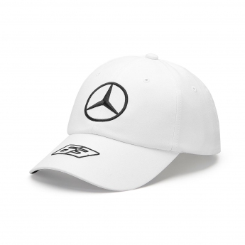 Mercedes AMG Petronas dětská čepice baseballová kšiltovka George Russell white F1 Team 2023
