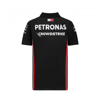 Mercedes AMG Petronas dětské polo tričko official black F1 Team 2023