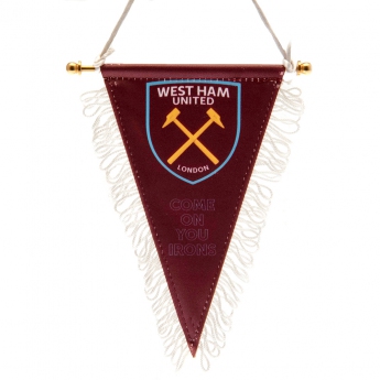 West Ham United vlaječka Triangular Mini Pennant