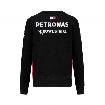 Mercedes AMG Petronas dámská mikina official Crew black F1 Team 2023
