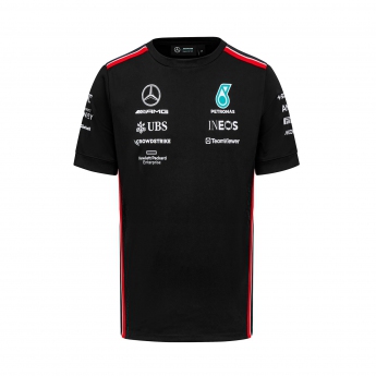 Mercedes AMG Petronas pánské tričko official black F1 Team 2023