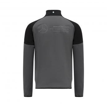 Mercedes AMG Petronas pánská bunda Logo Softshell grey F1 Team 2023