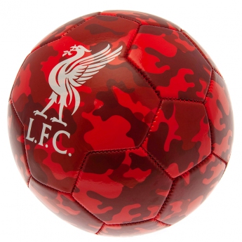 FC Liverpool fotbalový míč Camo Size 3