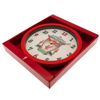 FC Liverpool hodiny Wall Clock white