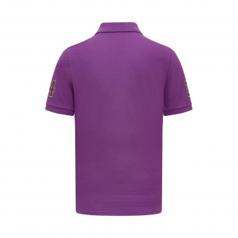 Mercedes AMG Petronas pánské polo tričko Lewis Hamilton purple F1 Team 2023