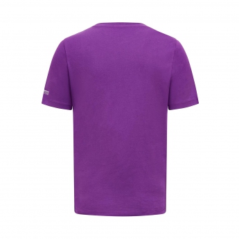 Mercedes AMG Petronas pánské tričko Lewis Hamilton logo purple F1 Team 2023