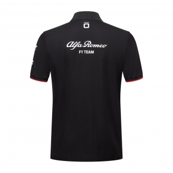 Alfa Romeo Racing pánské polo tričko official black F1 Team 2023