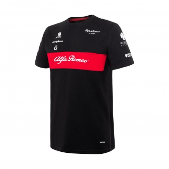 Alfa Romeo Racing pánské tričko official black F1 Team 2023