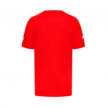 Ferrari pánské tričko Sainz Driver Red F1 Team 2023