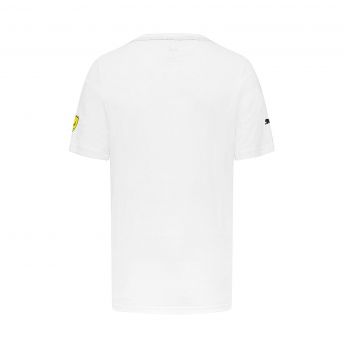 Ferrari pánské tričko Leclerc Driver White F1 Team 2023