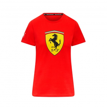 Ferrari dámské tričko Shield red F1 Team 2023