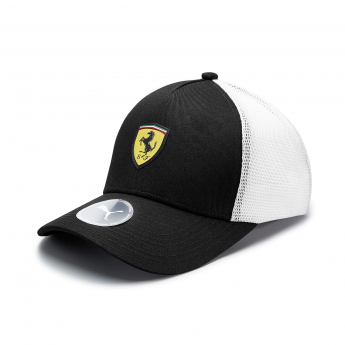 Ferrari čepice baseballová kšiltovka Trucker Black F1 Team 2023