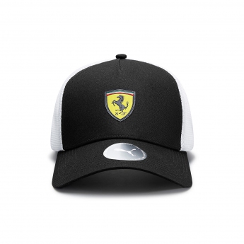 Ferrari čepice baseballová kšiltovka Trucker Black F1 Team 2023